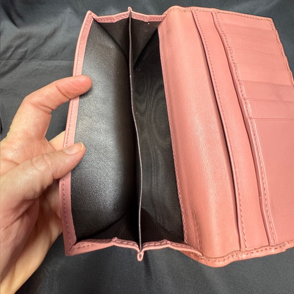 Gucci Heart GG Guccissima Embellished Pink Continental Leather Wallet - Picture 12 of 16